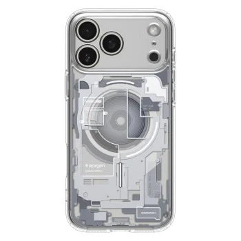 Калъф за iPhone 17 Pro Max - Spigen - Ultra Hybrid Zero One MagSafe - Бял