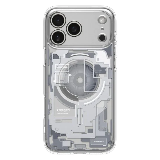 Калъф за iPhone 17 Pro - Spigen - Ultra Hybrid Zero One MagSafe - Бял