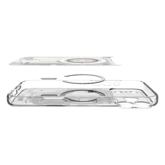 Калъф за iPhone 17 Pro - Spigen - Ultra Hybrid Zero One MagSafe - Бял