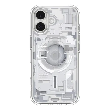 Калъф за iPhone 17 - Spigen - Ultra Hybrid Zero One MagSafe - Бял