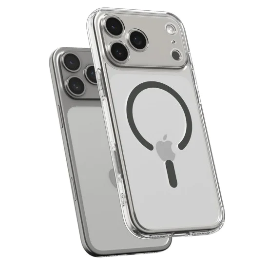 Калъф за iPhone 17 Pro Max - Spigen - Ultra Hybrid MagSafe - Графит - Прозрачен