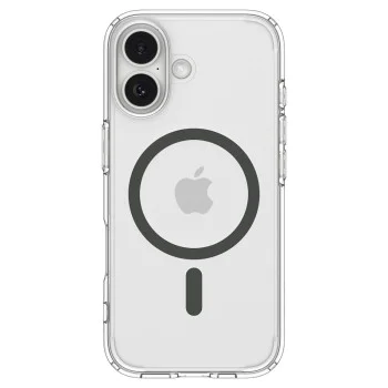 Калъф за iPhone 17 - Spigen - Ultra Hybrid MagSafe - Графит - Прозрачен