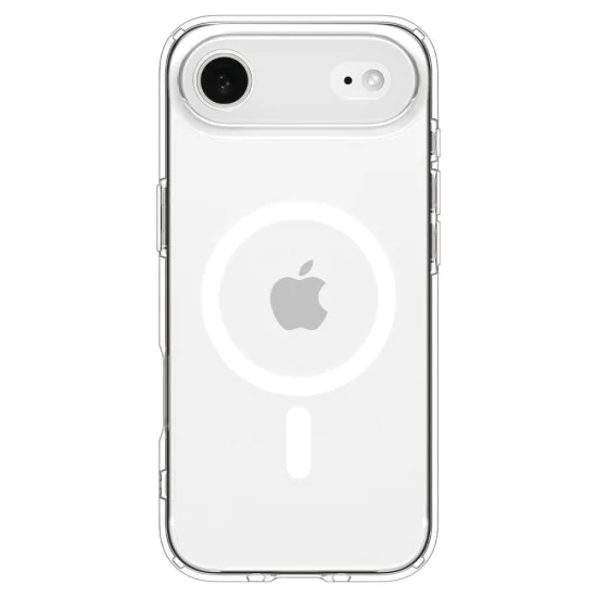 Калъф за iPhone 17 Air - Spigen - Ultra Hybrid MagSafe - Прозрачен Бял