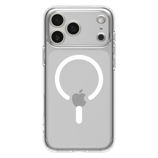 Калъф за iPhone 17 Pro - Spigen - Ultra Hybrid MagSafe - Графит - Прозрачен