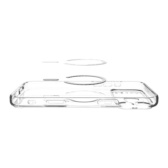 Калъф за iPhone 17 Pro - Spigen - Ultra Hybrid MagSafe - Графит - Прозрачен