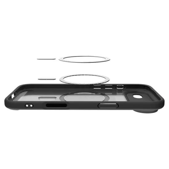 Калъф за iPhone 17 Air - Spigen - Ultra Hybrid MagSafe - Черен