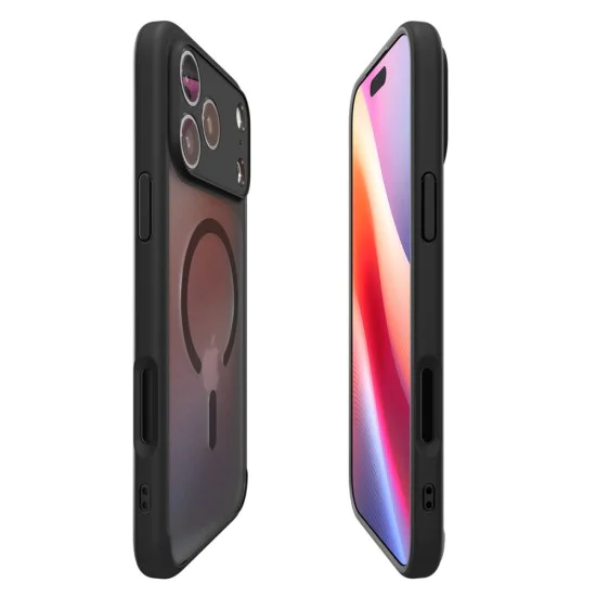 Калъф за iPhone 17 Pro Max - Spigen - Ultra Hybrid MagSafe - Черен