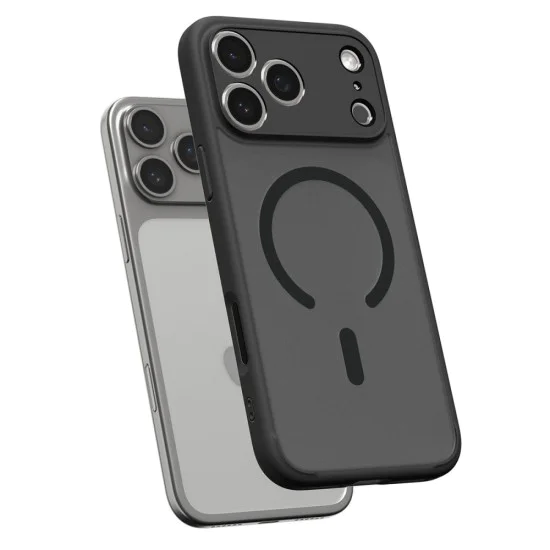 Калъф за iPhone 17 Pro - Spigen - Ultra Hybrid MagSafe - Фрост Черен