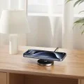 Acefast - Магнитно безжично зарядно (E24) - MagSafe, Бързо зареждане, Qi2, Type-C, 15W, 2.25A, Закалено стъкло, 1.2 м - Метално сиво