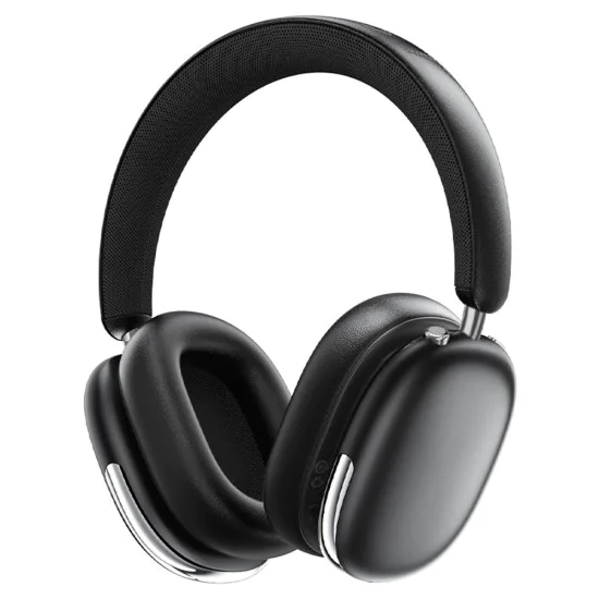 Слушалки – Acefast H9 – Bluetooth 5.4, Type-C, ANC, хибридно шумопотискане, IPX4, 500mAh, HiFi звук – Сив