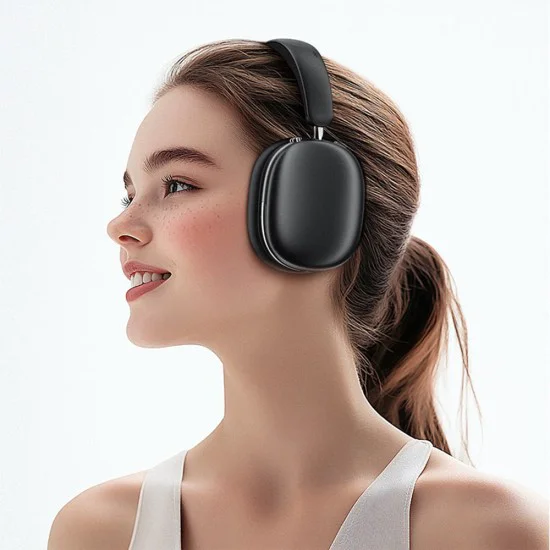Слушалки – Acefast H9 – Bluetooth 5.4, Type-C, ANC, хибридно шумопотискане, IPX4, 500mAh, HiFi звук – Сребрист