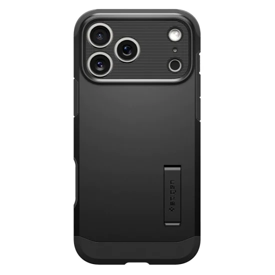 Калъф за iPhone 17 Pro Max - Spigen - Tough Armor T MagSafe - Черен