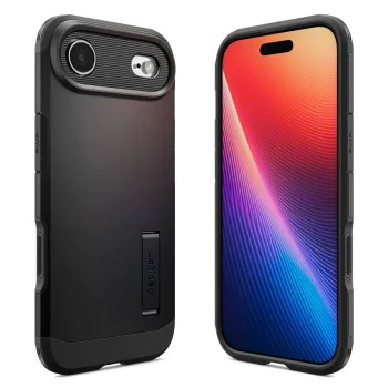 Калъф за iPhone 17 Air - Spigen - Tough Armor "T" MagSafe - Черен