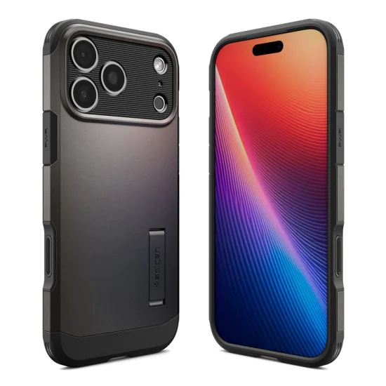 Калъф за iPhone 17 Pro - Spigen - Tough Armor T MagSafe - Gunmetal