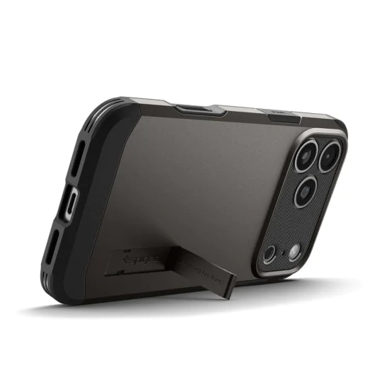 Калъф за iPhone 17 Pro - Spigen - Tough Armor T MagSafe - Gunmetal