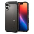 Калъф за iPhone 17 – с MagSafe – Spigen Tough Armor “T” – Гънметал