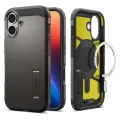 Калъф за iPhone 17 – с MagSafe – Spigen Tough Armor “T” – Гънметал