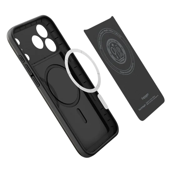 Калъф за iPhone 17 Pro Max - Spigen - Thin Fit MagSafe - Черен