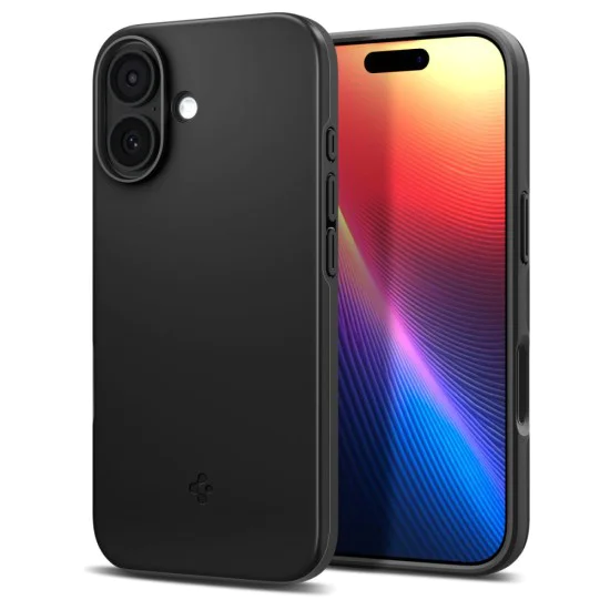 Калъф за iPhone 17 - Spigen - Thin Fit MagSafe - Черен