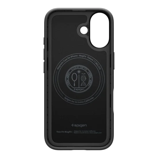 Калъф за iPhone 17 - Spigen - Thin Fit MagSafe - Черен