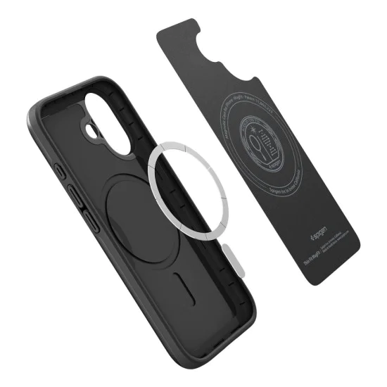 Калъф за iPhone 17 - Spigen - Thin Fit MagSafe - Черен