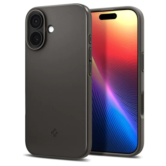 Калъф за iPhone 17 - Spigen - Thin Fit MagSafe - Gunmetal