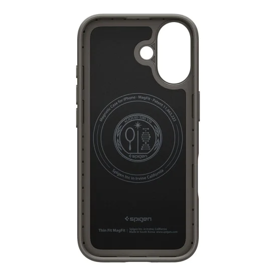 Калъф за iPhone 17 - Spigen - Thin Fit MagSafe - Gunmetal