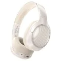 Слушалки – Acefast H5 – Bluetooth 5.4, Type-C, ANC, шумопотискане, 3D Sense, 500mAh, професионален HiFi – Бял