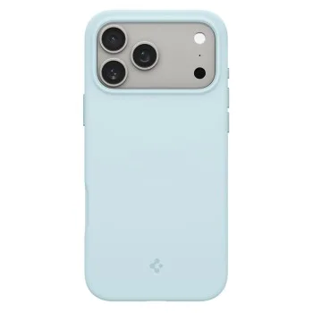Калъф за iPhone 17 Pro Max - Spigen - Силиконов Калъф за MagSafe - Син