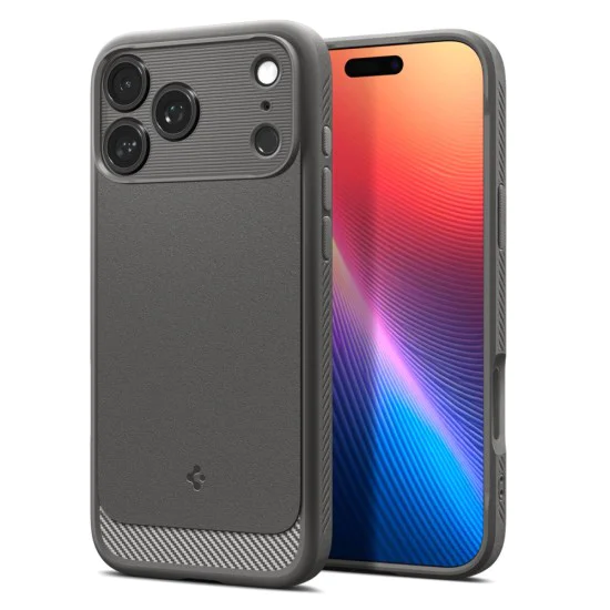 Калъф за iPhone 17 Pro Max - Spigen - Rugged Armor MagSafe - Сив