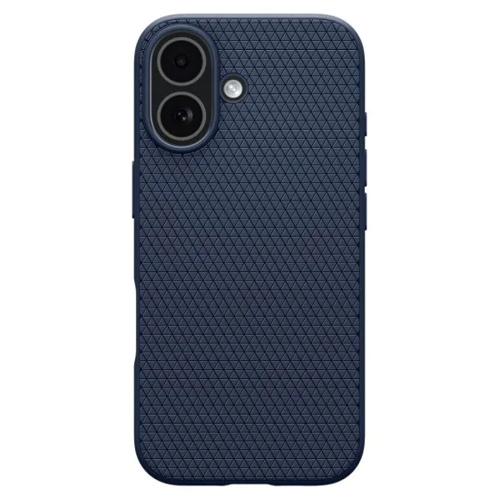 Калъф за iPhone 17 - Spigen - Liquid Air - Син