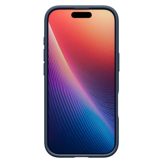 Калъф за iPhone 17 - Spigen - Liquid Air - Син