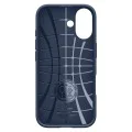 Калъф за iPhone 17 - Spigen - Liquid Air - Син