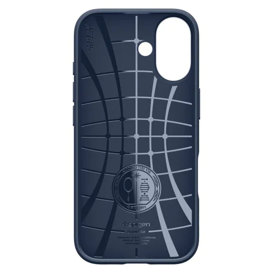 Калъф за iPhone 17 - Spigen - Liquid Air - Син