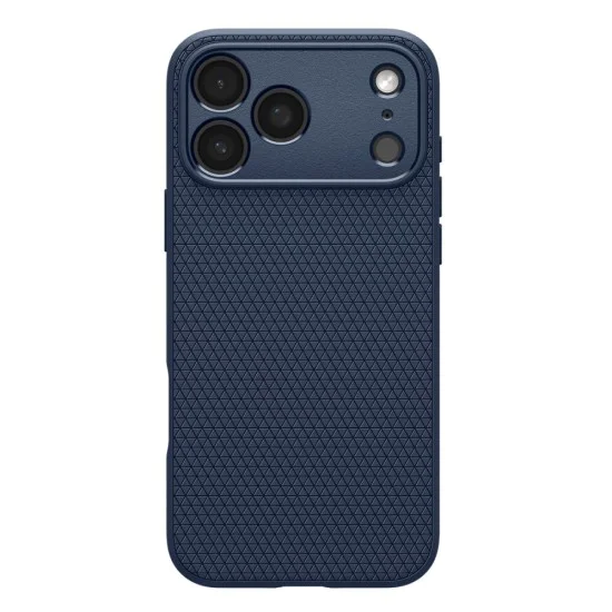 Калъф за iPhone 17 Pro Max - Spigen - Liquid Air - Син