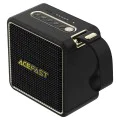 Безжична колонка – Acefast Nano (K3) – Bluetooth 5.4, RGB светлини, Handsfree, USB / TF / AUX, IPX6, USB-C, 2600mAh – Черен
