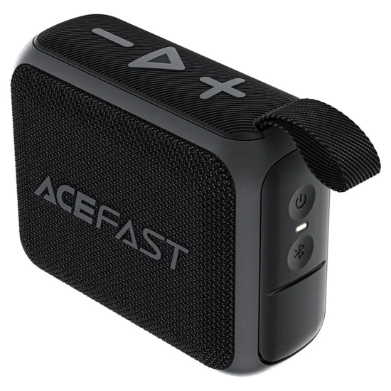 Безжична колонка – Acefast Go (K4) – Bluetooth 5.4, портативна, 5W, водоустойчивост IPX7, Type-C, 900mAh – Черен