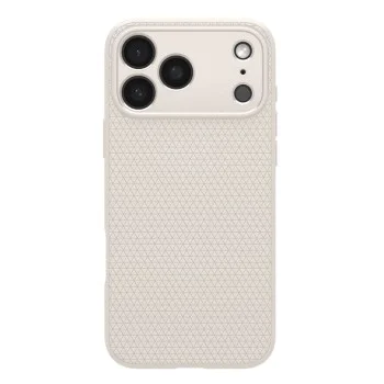 Калъф за iPhone 17 Pro - Spigen - Liquid Air - Natural Titanium