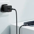 Кабел за данни / зареждане – Acefast C22-04 – USB към Type-C, Fast Charge, 3A, устойчив на прегъване, Nylon, 1.2m – Черен