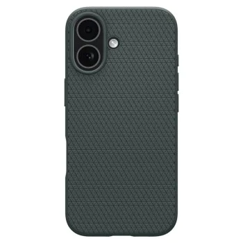 Калъф за iPhone 17 - Spigen - Liquid Air - Зелен