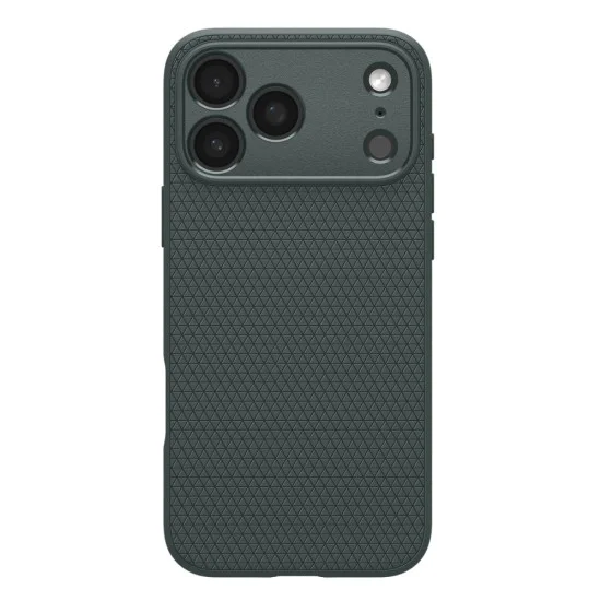 Калъф за iPhone 17 Pro Max - Spigen - Liquid Air - Зелен