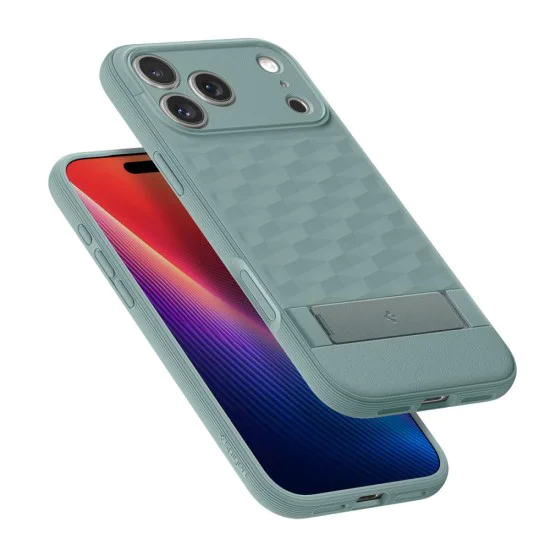 Калъф за iPhone 17 Pro - Spigen - Caseology Parallax S MagSafe - Тъмно Зелен