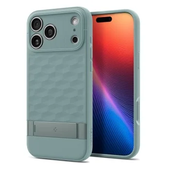 Калъф за iPhone 17 Pro - Spigen - Caseology Parallax "S" MagSafe - Тъмно Зелен