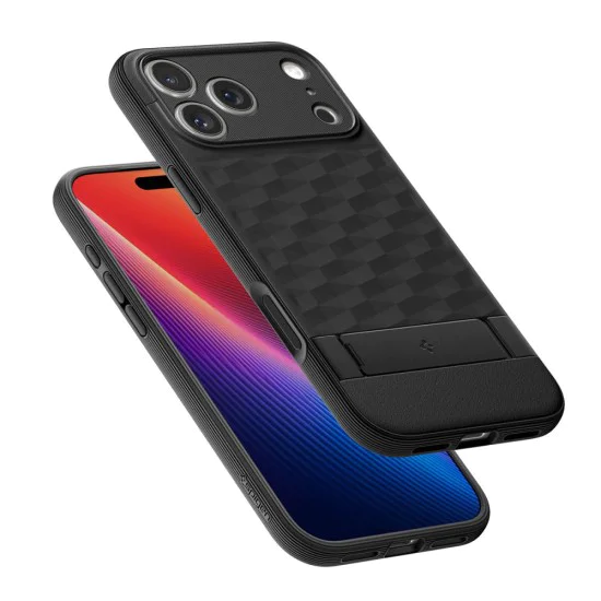 Калъф за iPhone 17 Pro - Spigen - Caseology Parallax S MagSafe - Матово Черен