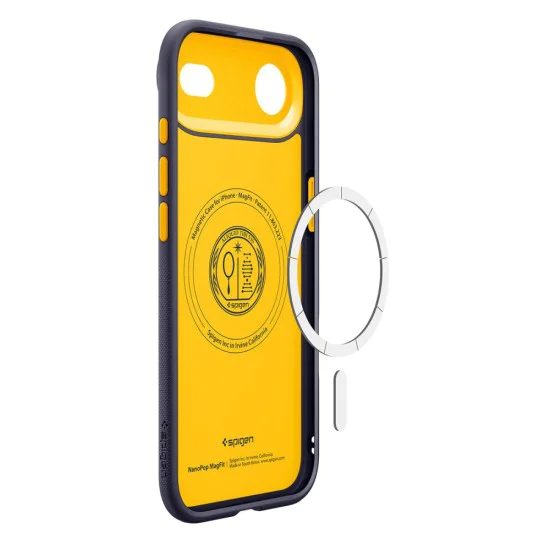 Калъф за iPhone 17 Air - Spigen - Caseology Nano Pop MagSafe - Черен