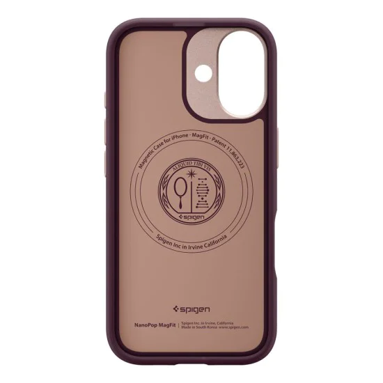 Калъф за iPhone 17 - Spigen - Caseology Nano Pop MagSafe - Бордо