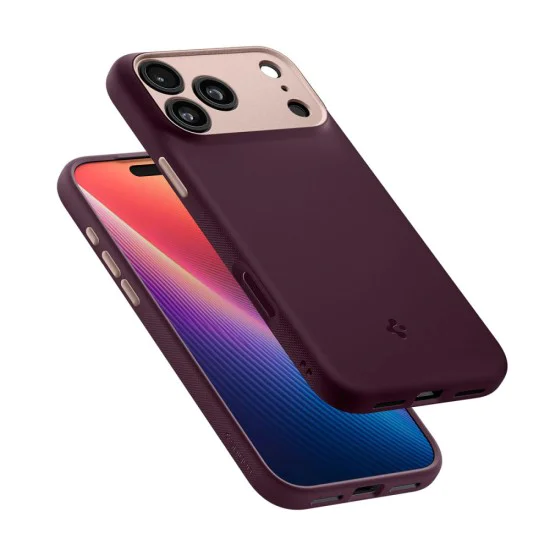 Калъф за iPhone 17 Pro - Spigen - Caseology Nano Pop MagSafe - Бордо