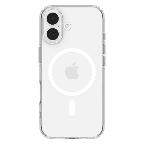 Калъф за iPhone 17 - Spigen - Liquid Crystal MagSafe - Прозрачен / Бял