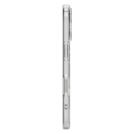 Калъф за iPhone 17 - Spigen - Liquid Crystal MagSafe - Прозрачен / Бял