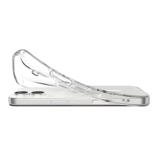 Калъф за iPhone 17 - Spigen - Liquid Crystal MagSafe - Прозрачен / Бял